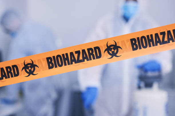 Professional Biohazard technician working in Short Hills, NJ